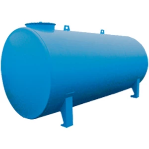 Double walled metal aboveground tank 1,500 liters