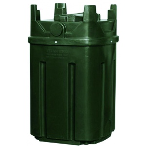 Double-walled above-ground plastic tank BT for central heating 200 liters