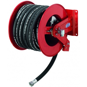 Automatic metal reel with 12 m hose 1″