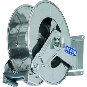 Automatic stainless steel reel for 15 meter hose 1/2″