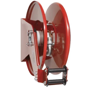 Automatic metal reel for 8 m hose 1/2″ or 15 m hose 1/4″