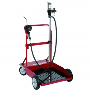 Mobile trolley for 200 l with oil installation