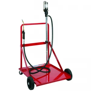 Trolley for 200 l with lubrication unit