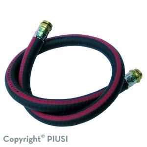 Plutone suction hose with fixed couplings 1″