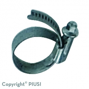 Stainless steel clamp 20-32×12 per piece