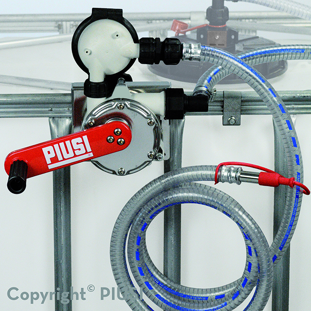 Piusi Hand Pump IBC with filter