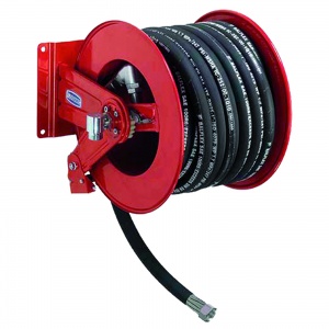 Automatic metal reel with 18 meter hose 3/4″ with a spring brake set